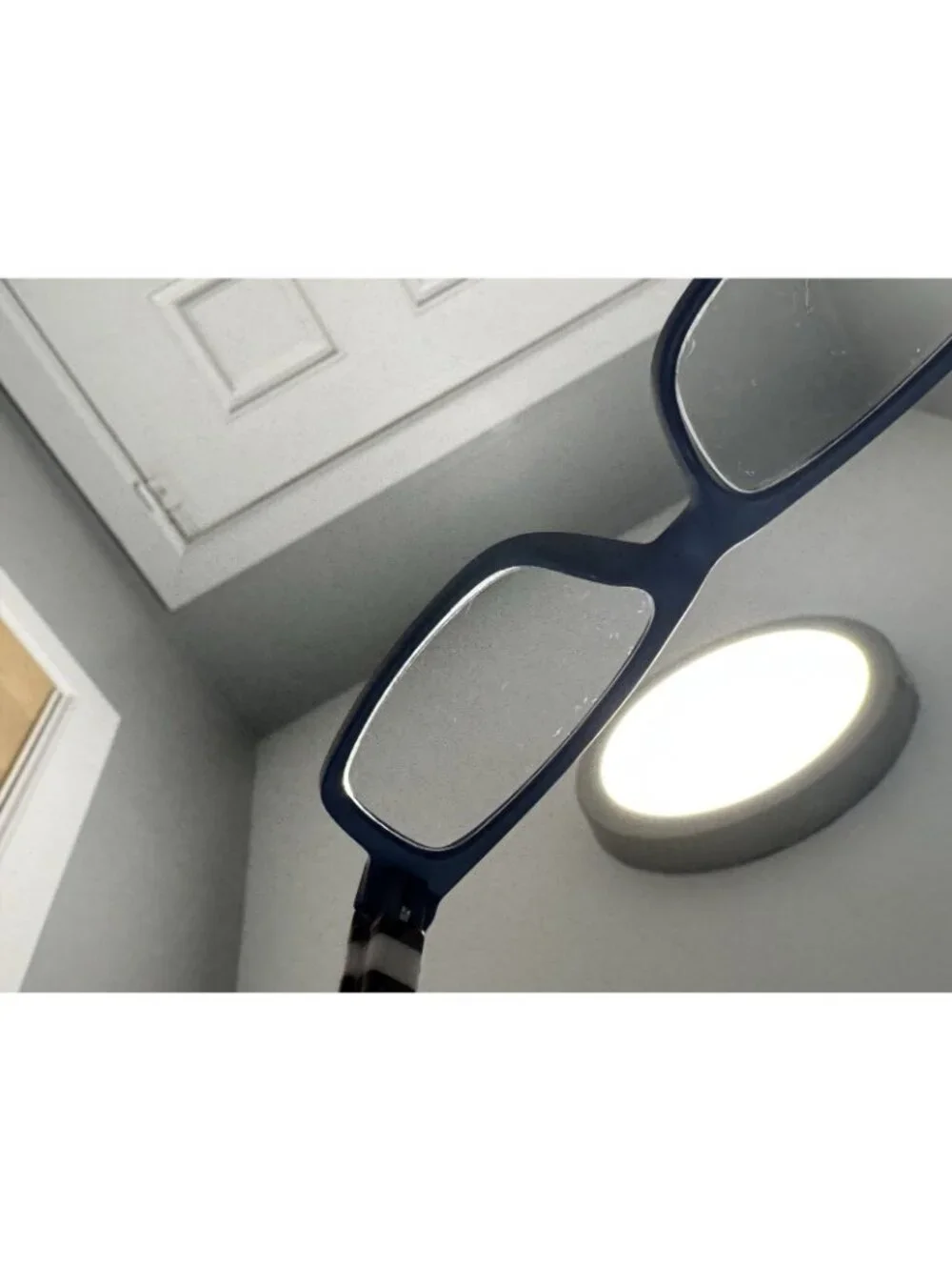 Peepers 272 + 1.25 Reading Glasses Blue W Black & White Temples